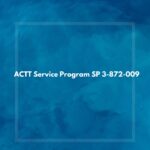 ACTT Service Program SP 3-872-009