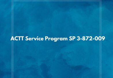 ACTT Service Program SP 3-872-009