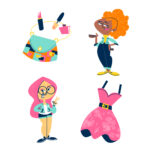 Icon Fashionista Stickers